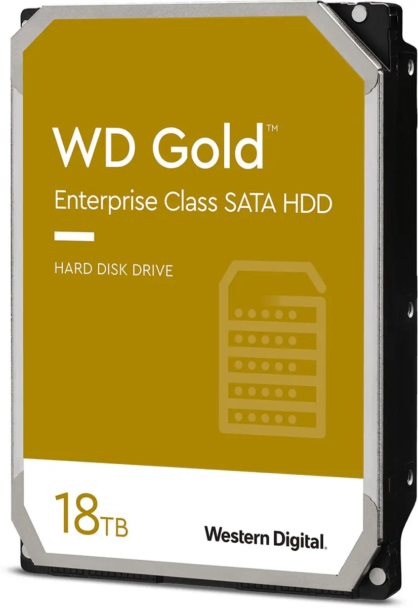 Western Digital WD Gold WD181KRYZ Harde Schijf 18TB