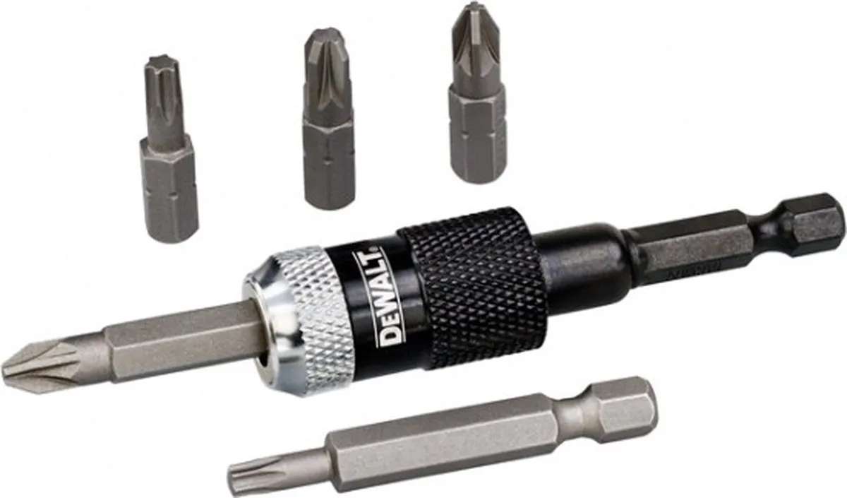 DeWalt DT71514 IMPACT Compact Rapid Schroefbitadapter - 3 Stuks TX25