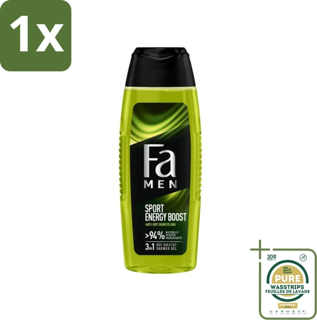 Fa Men Sport Energy Boost Doucemiddel 250ml