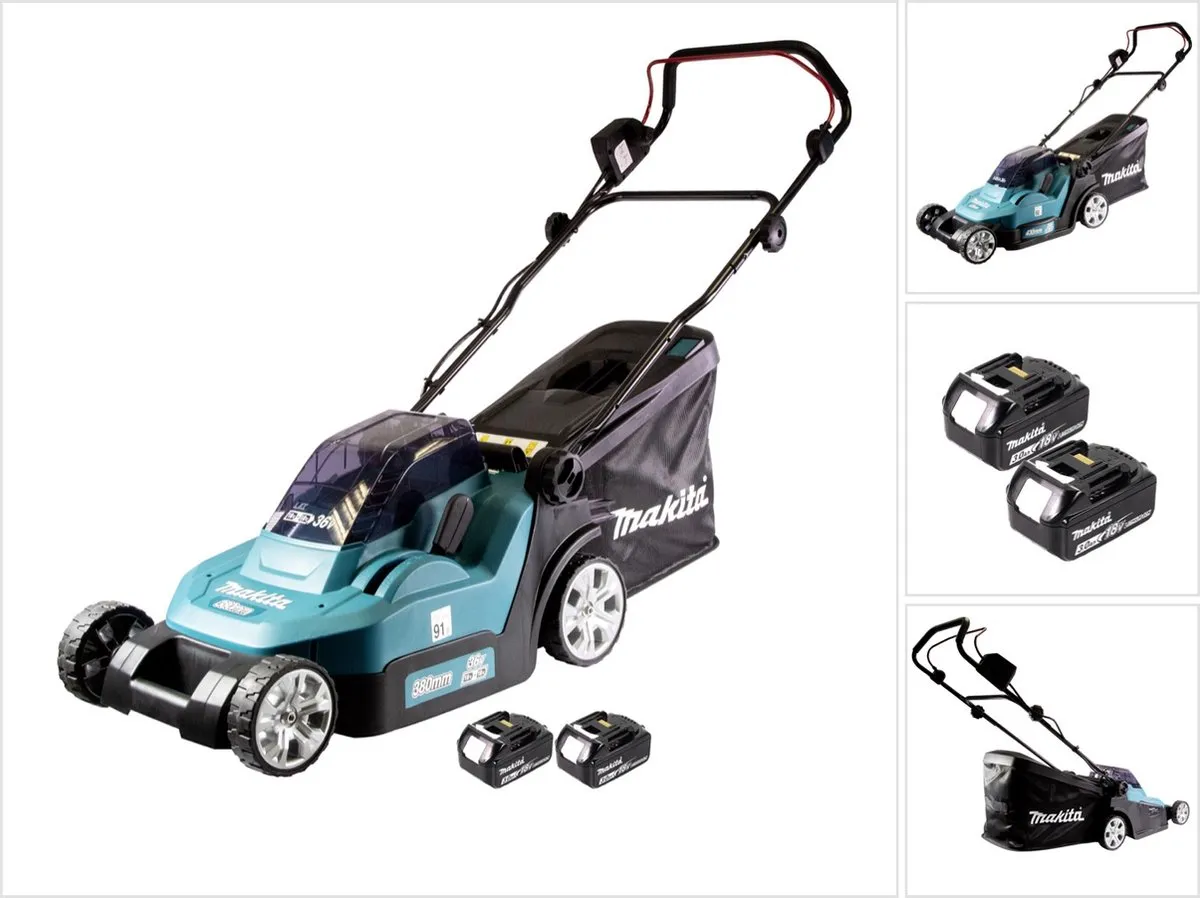Makita DLM432F2 Accu Grasmaaier 36V