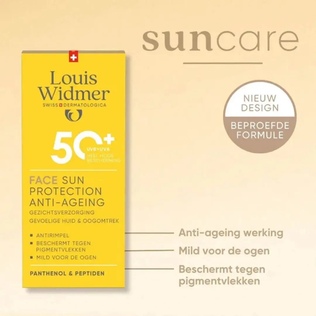 Louis Widmer Sun Protection Face 50 Parf Tube 50ml