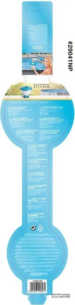 Intex Chloordrijver 29041 - 17.8 cm