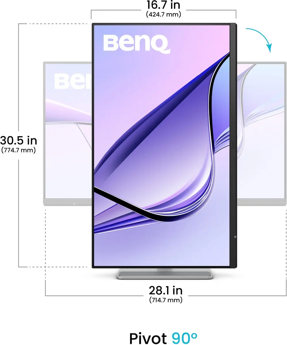 BenQ MA320UG 32" 4K Monitor - Nano Gloss - 120Hz - Thunderbolt 4
