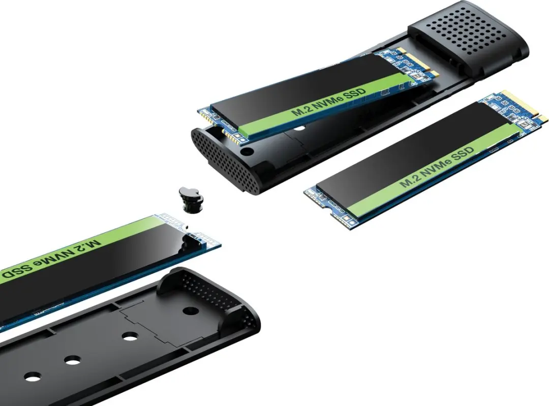 Sandberg 136-39 USB 3.2 M.2/NVMe SSD Behuizing - Zwart - afbeelding 6 van 6