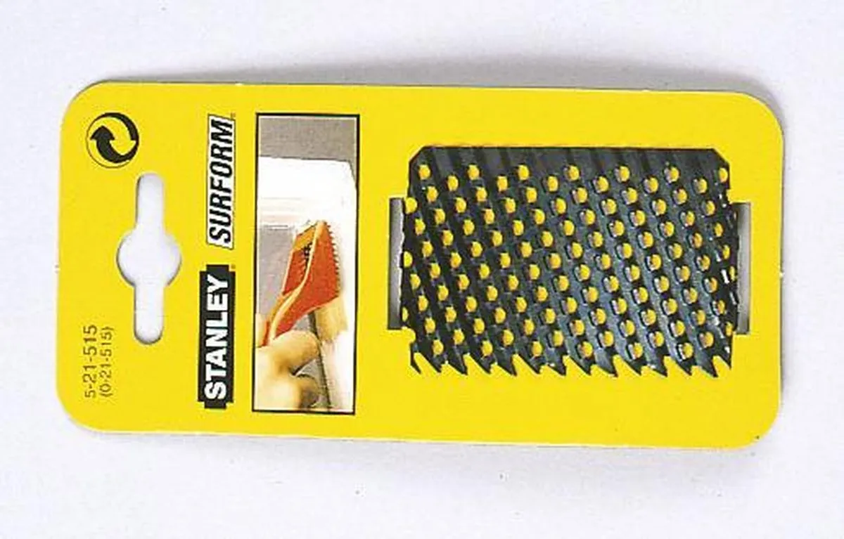 Stanley Surform Reserveblad Schraper 60mm - Wit