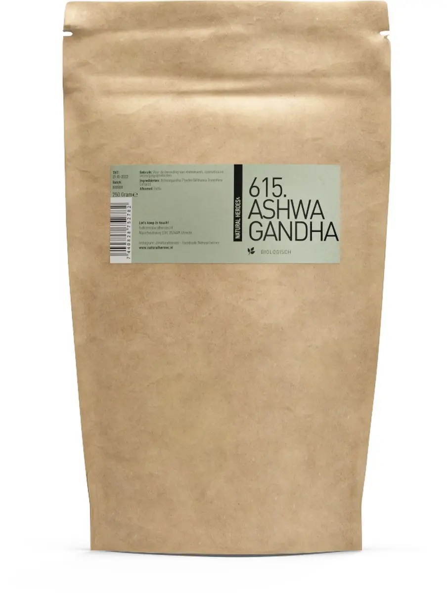Natural Heroes Ashwagandha Poeder 250g