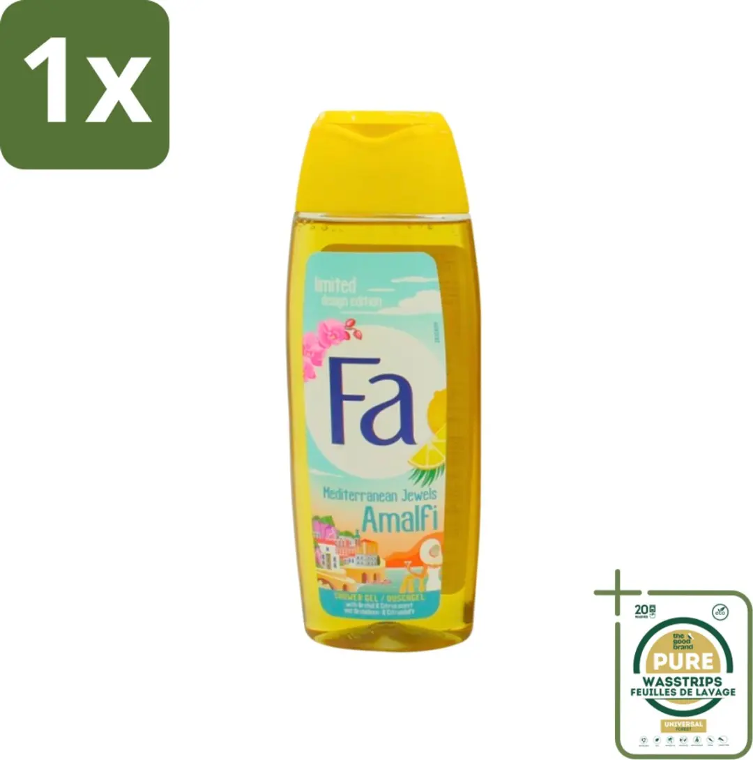 Fa Douchegel Mediterranean Jewels Amalfi Orchidee & Citrus 250ml