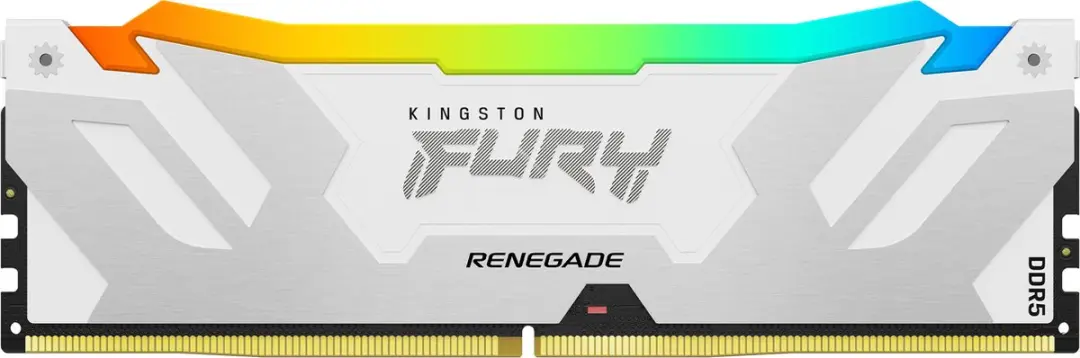 Kingston FURY Renegade RGB DDR5 16GB 7600MT/s - Witte XMP
