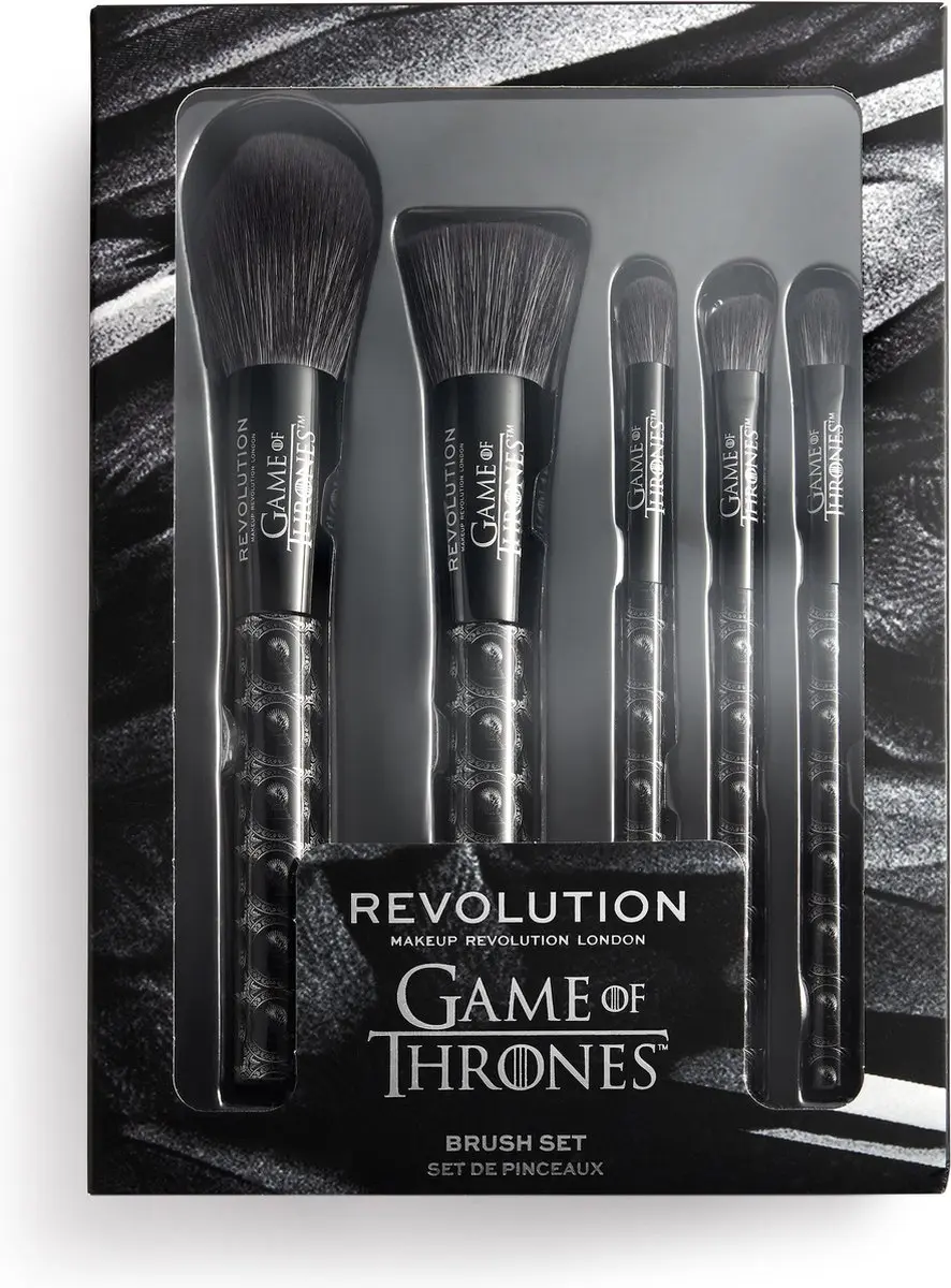 Makeup Revolution Game of Thrones 3-Eyed Raven Brush Set