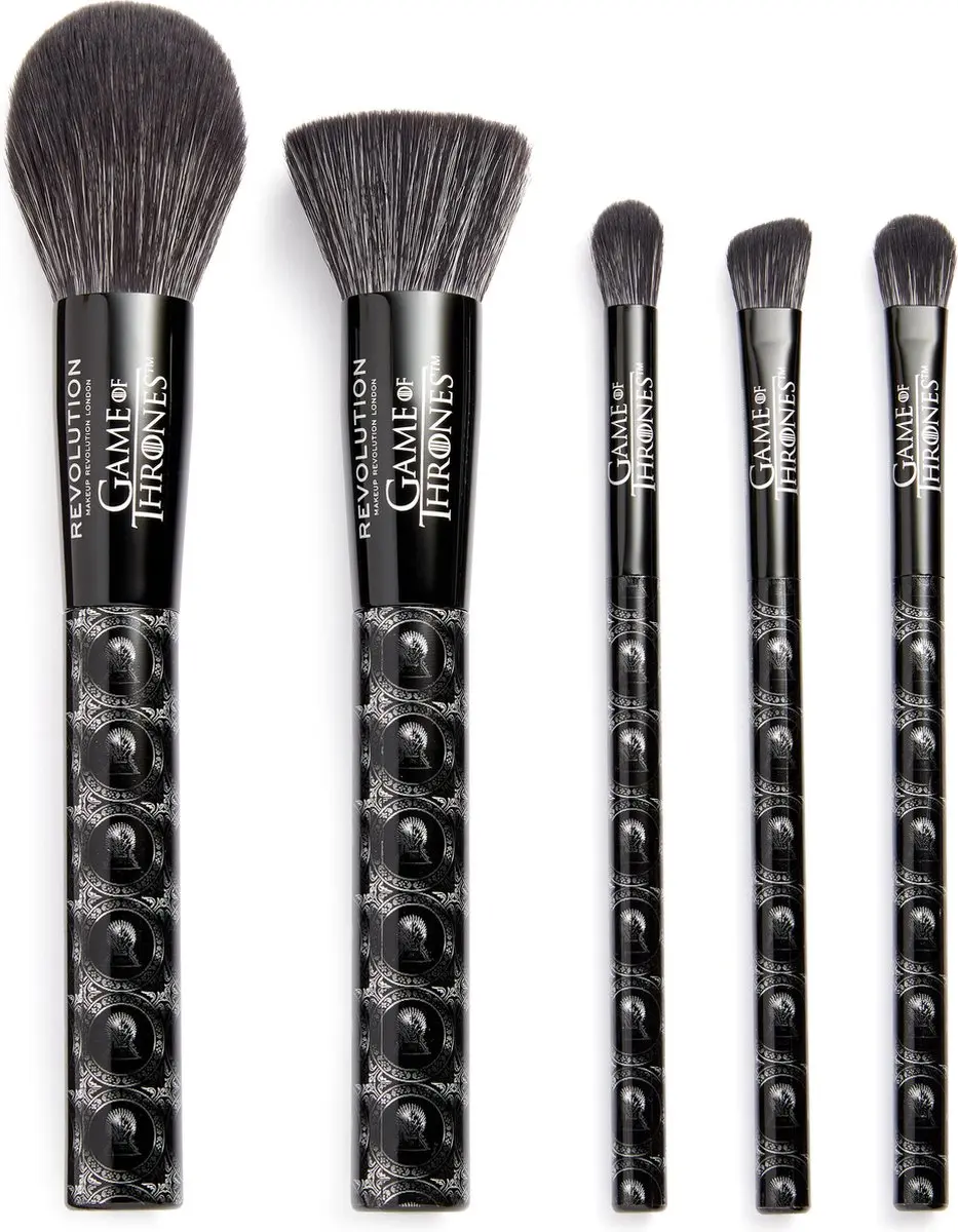 Makeup Revolution Game of Thrones 3-Eyed Raven Brush Set