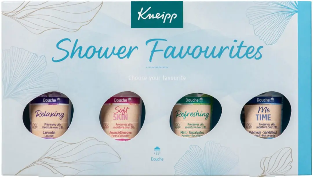 Kneipp Shower Favourites Luxe Geschenkset - 20 Stuks