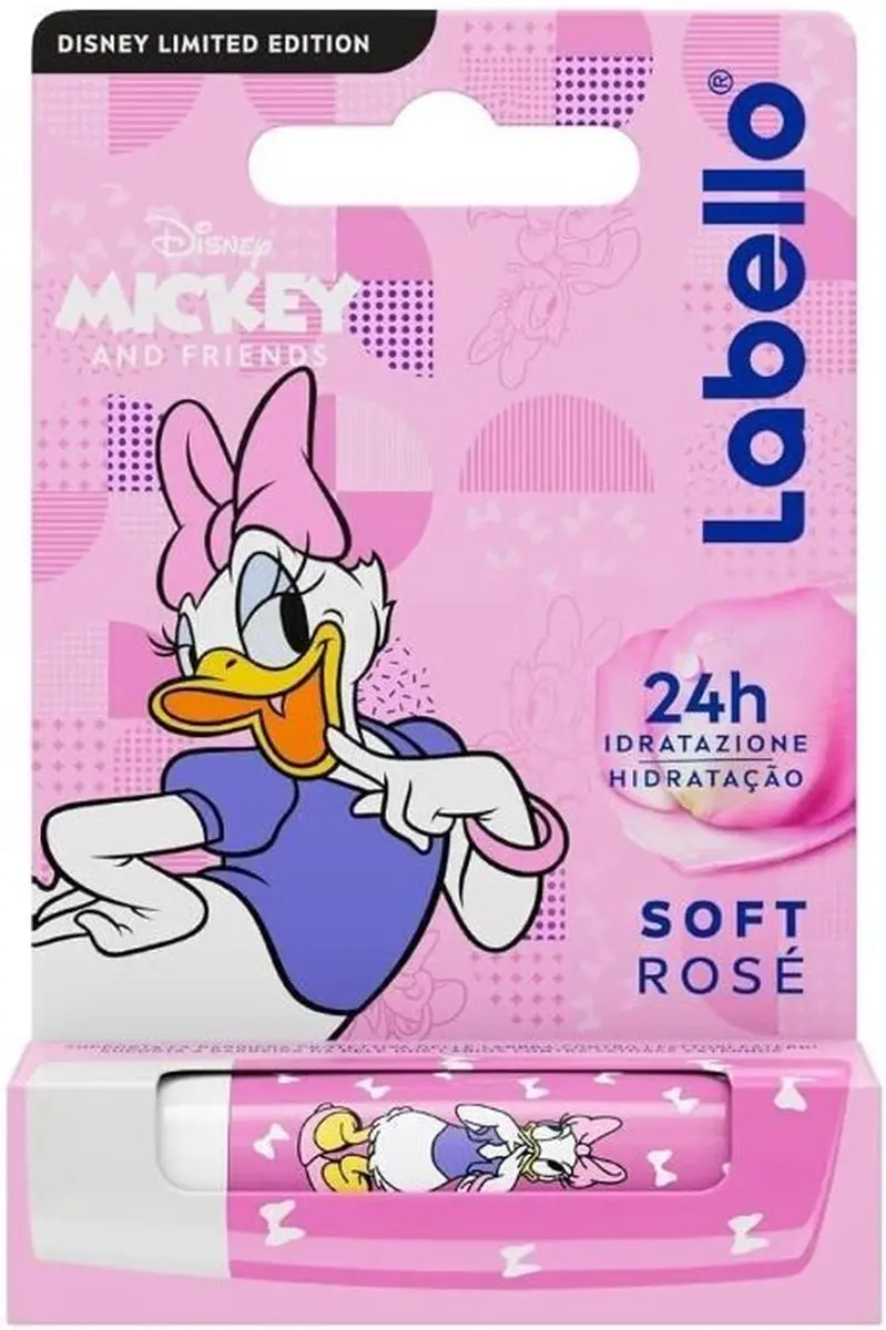 Labello Disney Katrien Duck Mickeys Friends Soft Rose Lipbalsem 4,8g