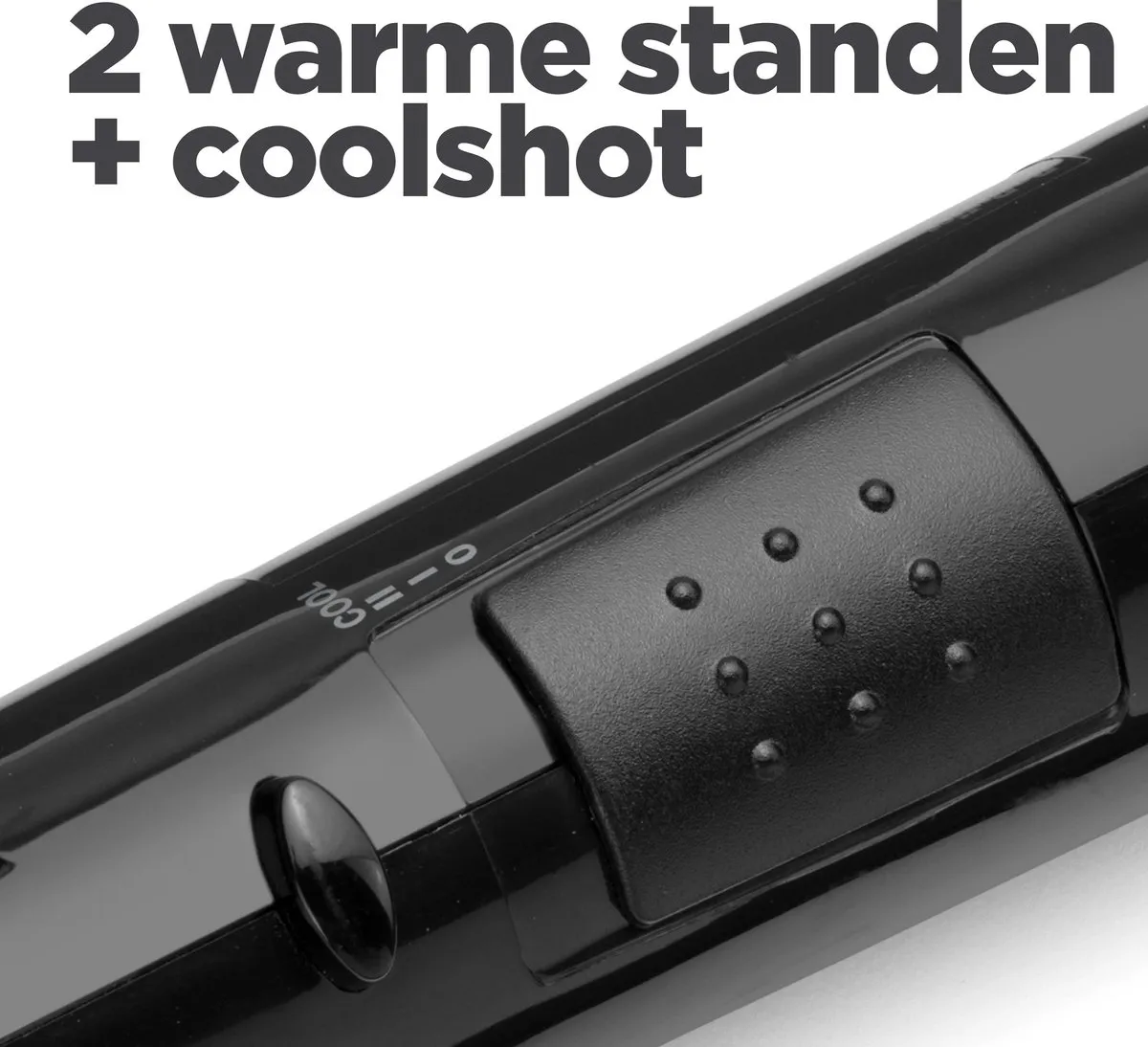 Babyliss Smooth Shape Airstyler AS86E Föhnborstel - 300W - 2 Opzetborstels - Zwart - afbeelding 6 van 6