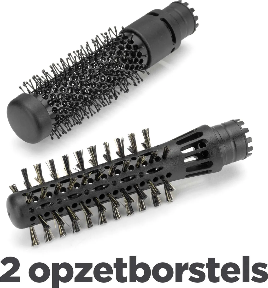Babyliss Smooth Shape Airstyler AS86E Föhnborstel - 300W - 2 Opzetborstels - Zwart