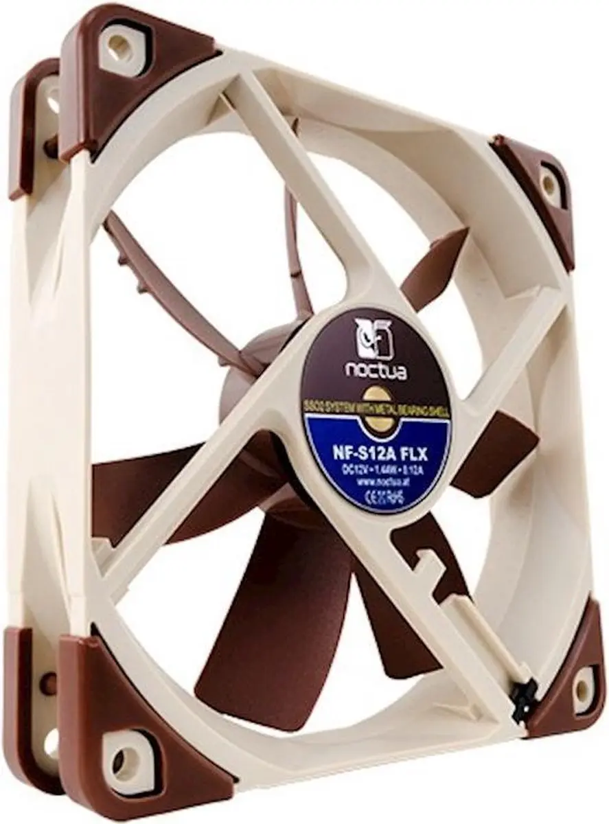 Noctua NF-S12A FLX Case Fan 120mm - Beige