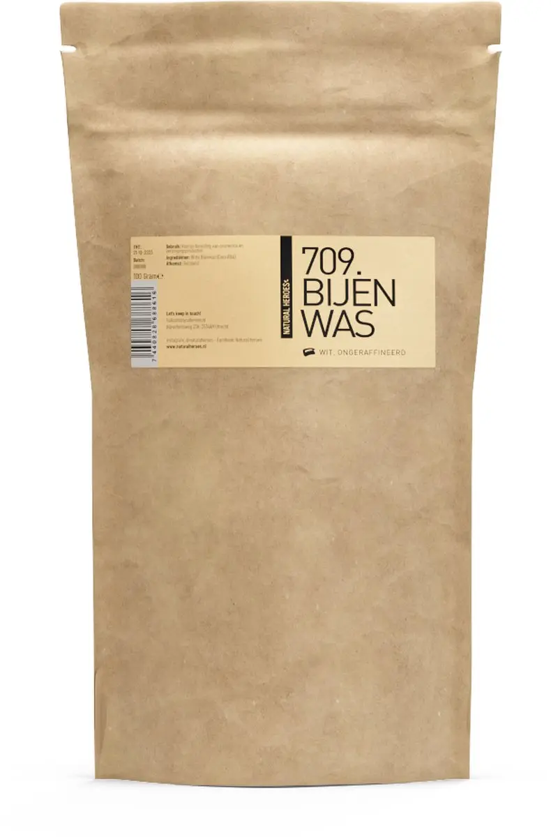 Natural Heroes Bijenwas Wit 250g