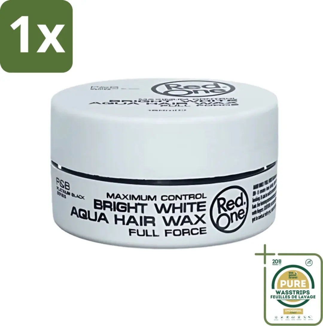 Red One Haarwax Bright White 150ml