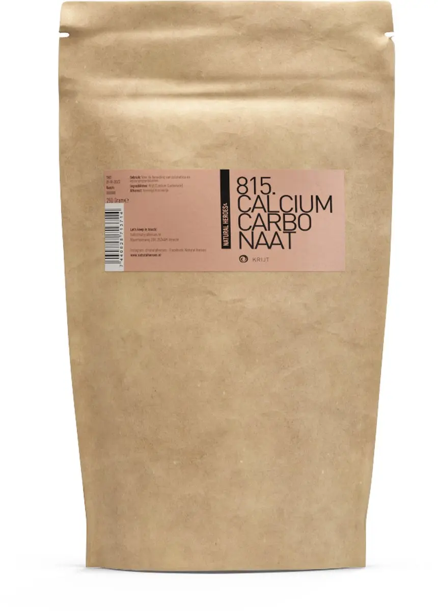 Natural Heroes Calciumcarbonaat Krijt 250g