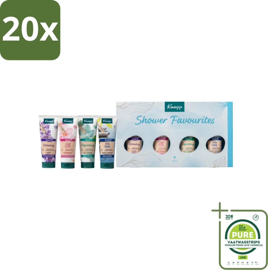 Kneipp Shower Favourites Luxe Douchegelset 20 Stuks