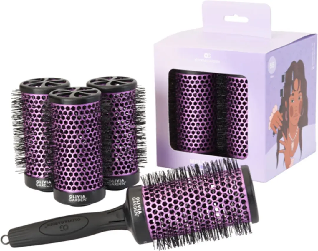 Olivia Garden Multibrush Curlers Kit 55mm