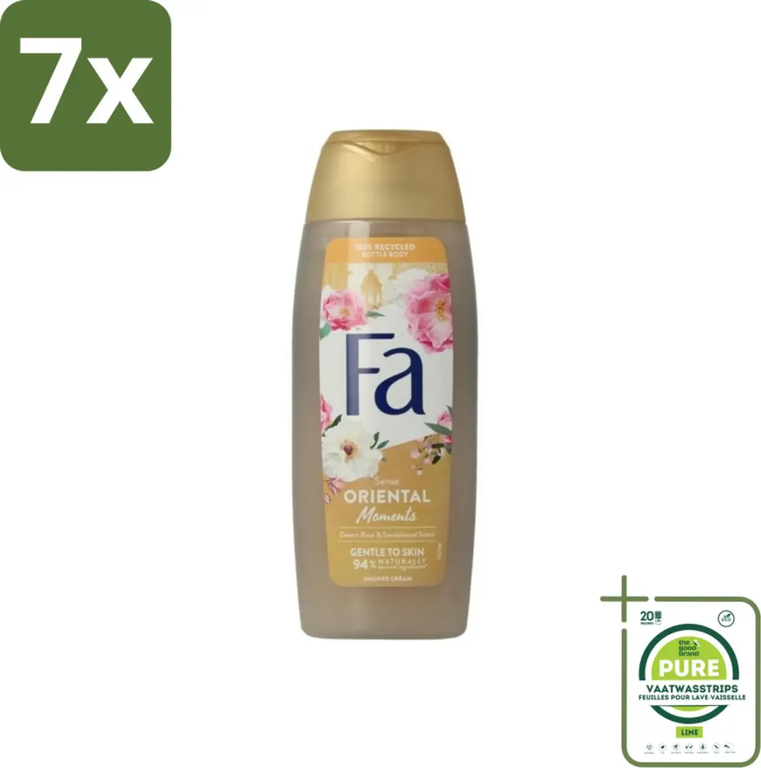 Fa Oriental Moments Douchecrème 1750ml - 7 Stuks