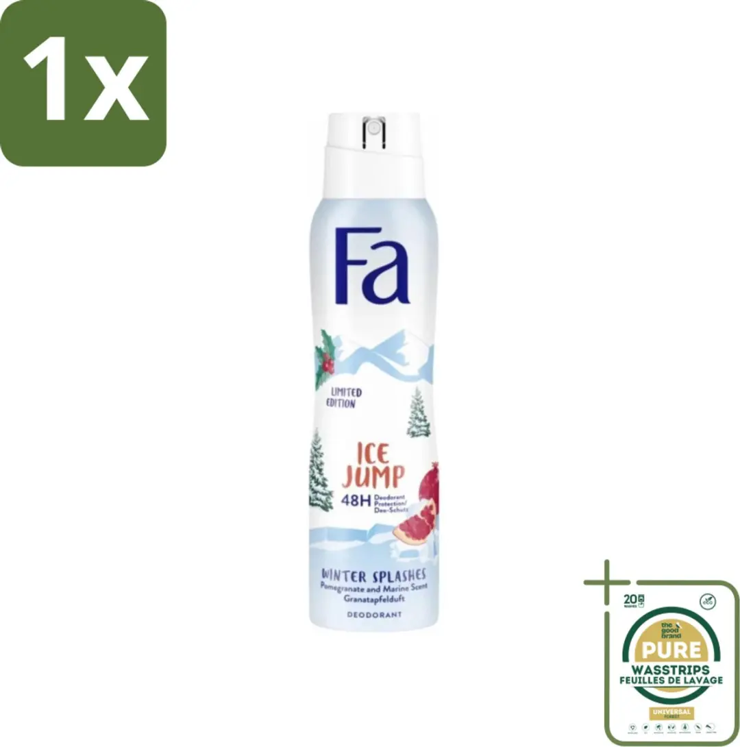 Fa Deodorant Spray Winter Splashes Ice Jump 150ml