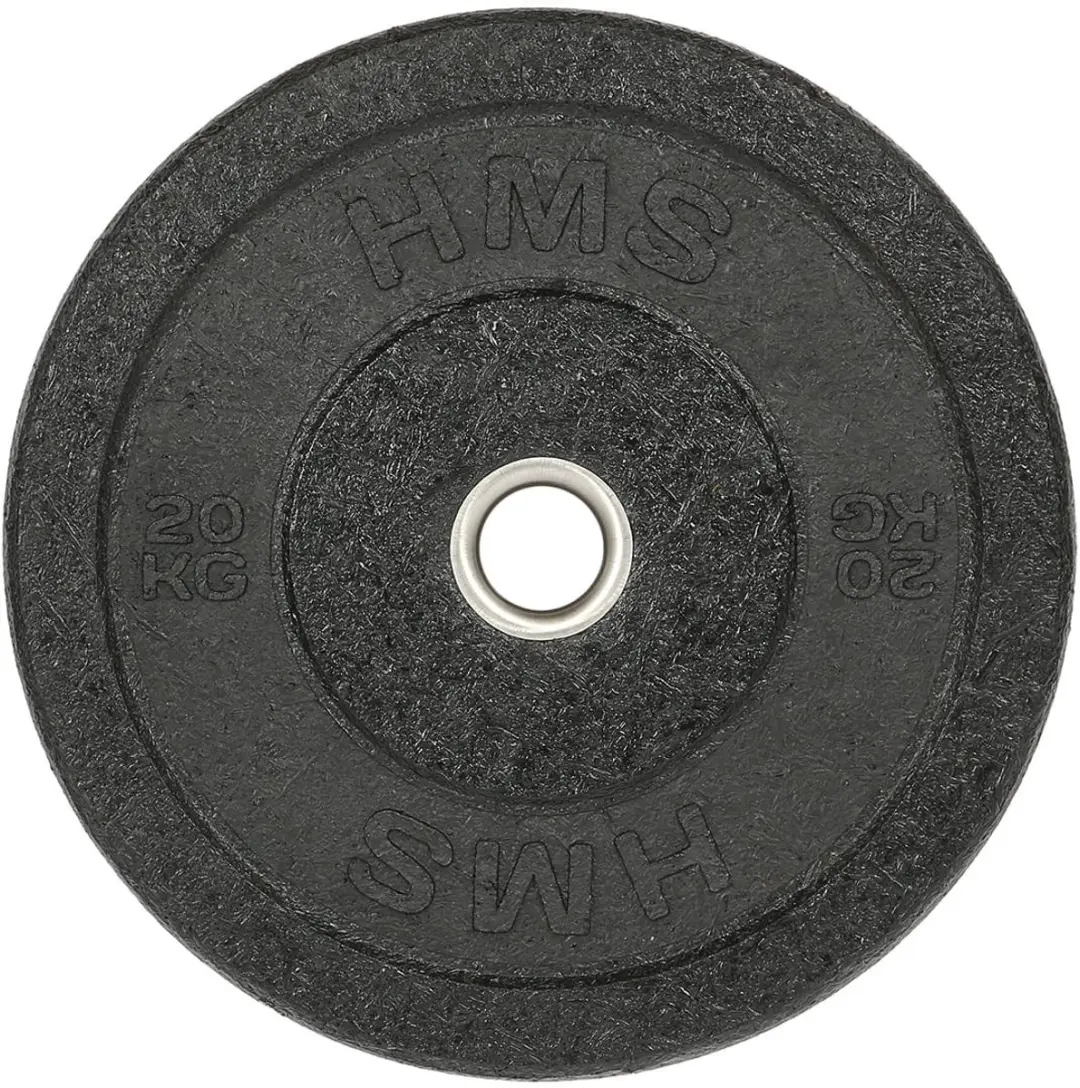 HMS CHTBR15 Olympische Bumperplaat 15KG - Zwart