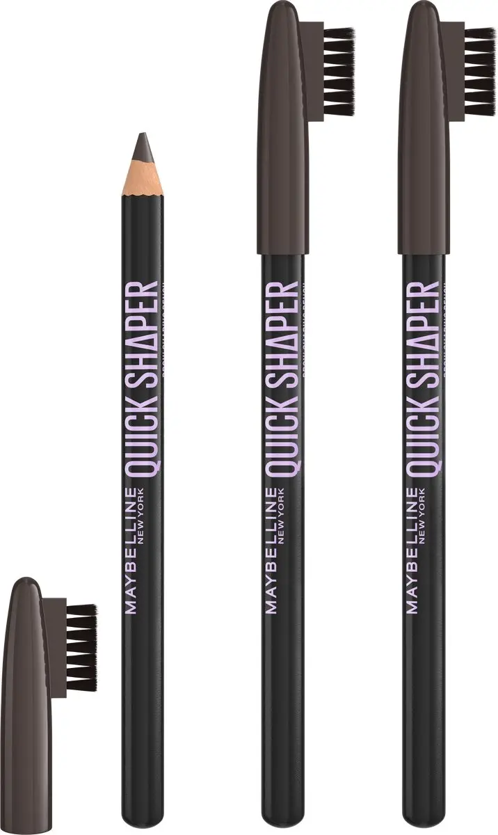 Maybelline New York Quick Shaper Wenkbrauwpotlood Black Brown