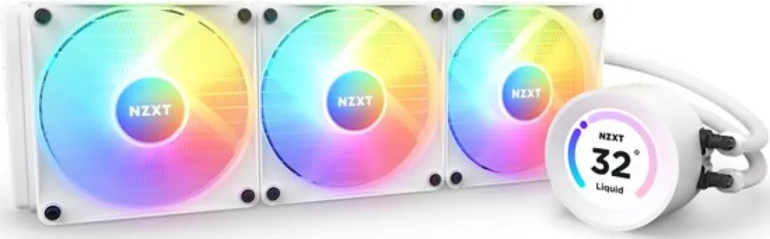 NZXT Kraken Elite RL-KR36E-W1 - 360mm Koelsysteem - Wit