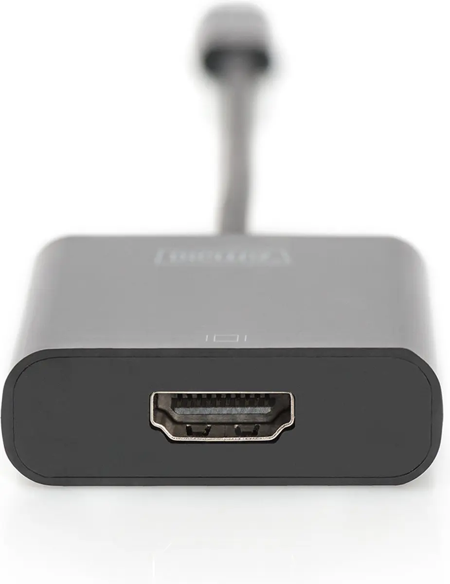 Digitus DA-70852 TV/Monitor Adapter USB-C naar HDMI - Zwart