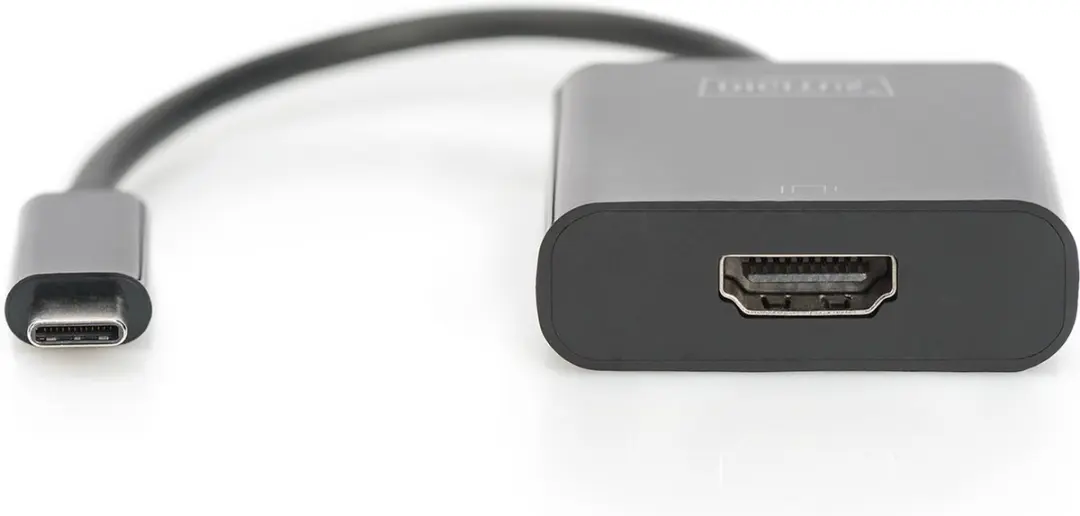 Digitus DA-70852 TV/Monitor Adapter USB-C naar HDMI - Zwart