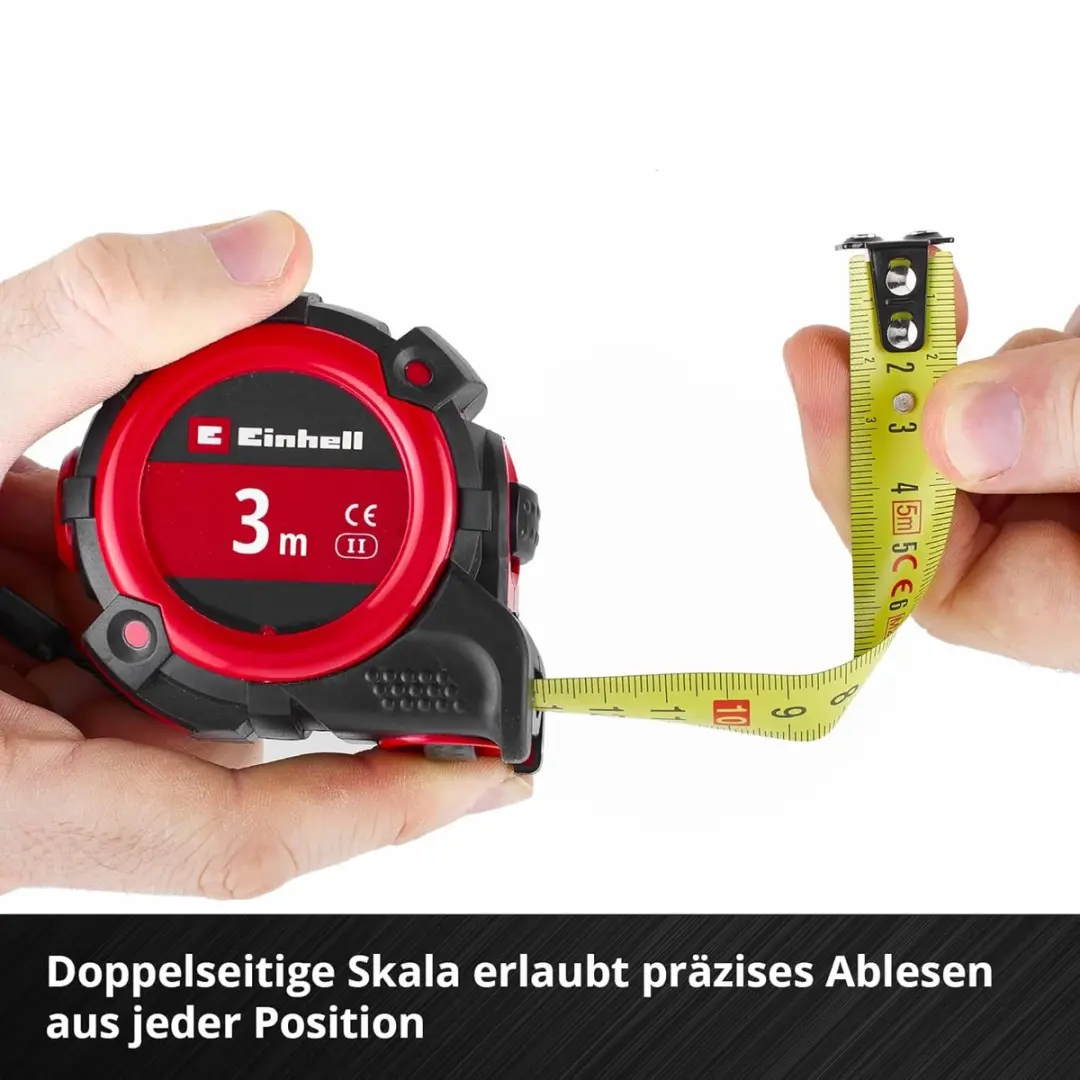 Einhell 3m Automatisch Meetlint - Magnetisch - Nylon Coating