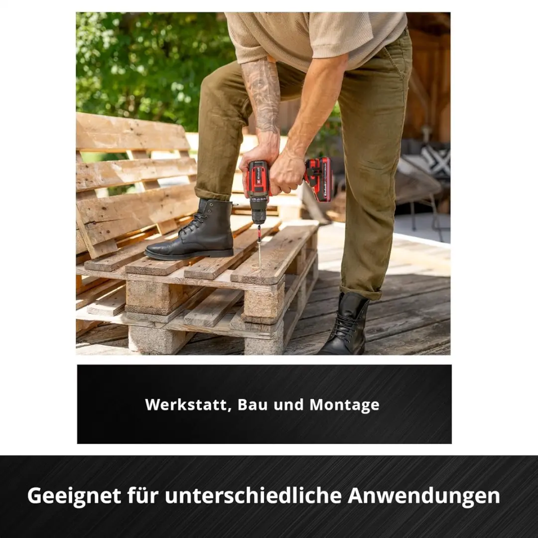Einhell E-CASE Schroevenset 2445-delig - T-aandrijving - S2-staal