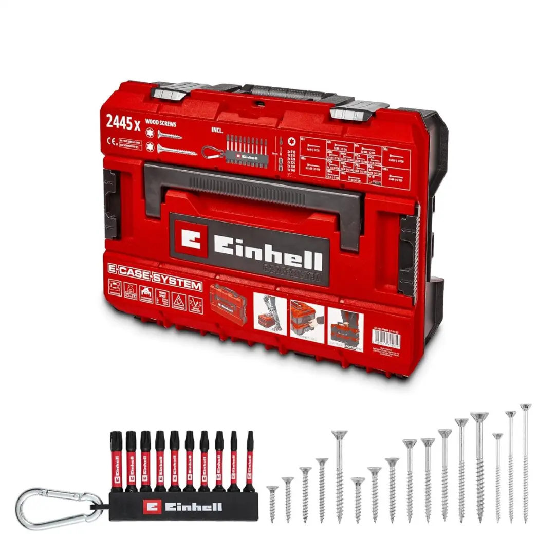 Einhell E-CASE Schroevenset 2445-delig