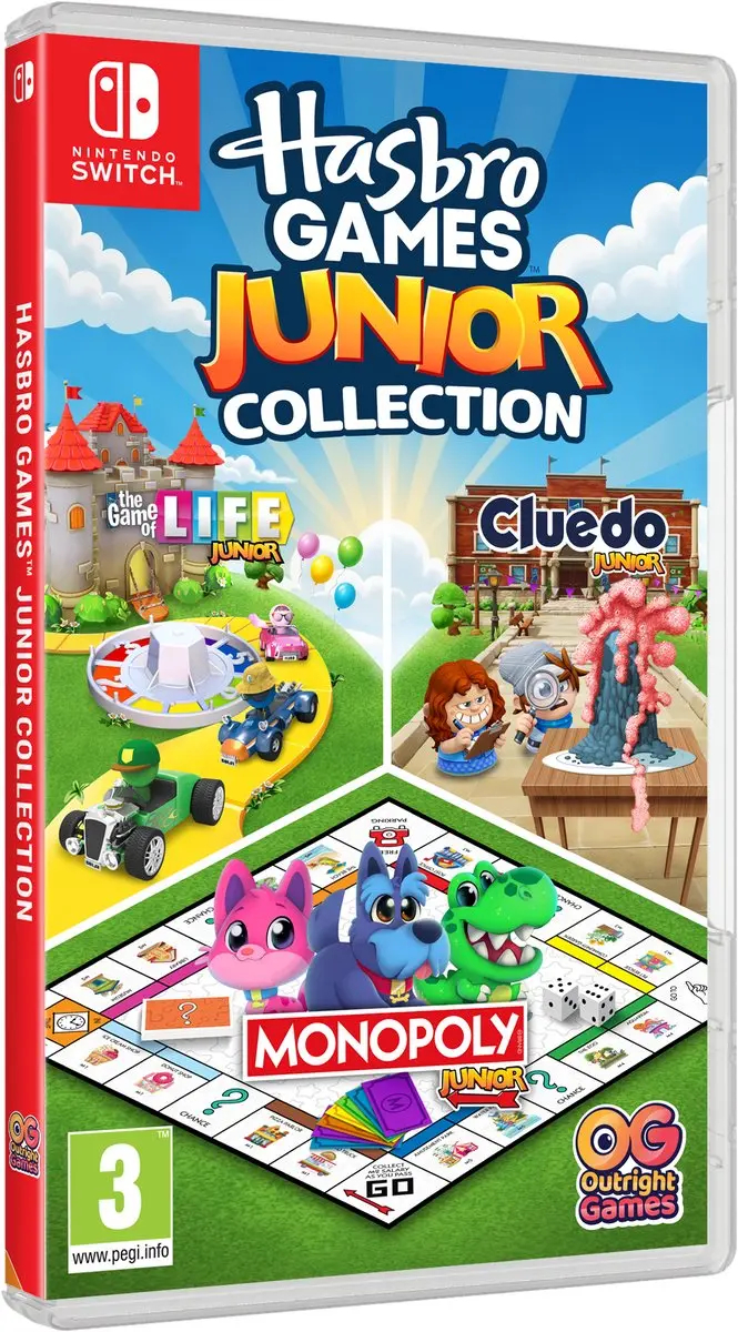 Outright Games Hasbro Junior Collection Nintendo Switch - 4 Spelers