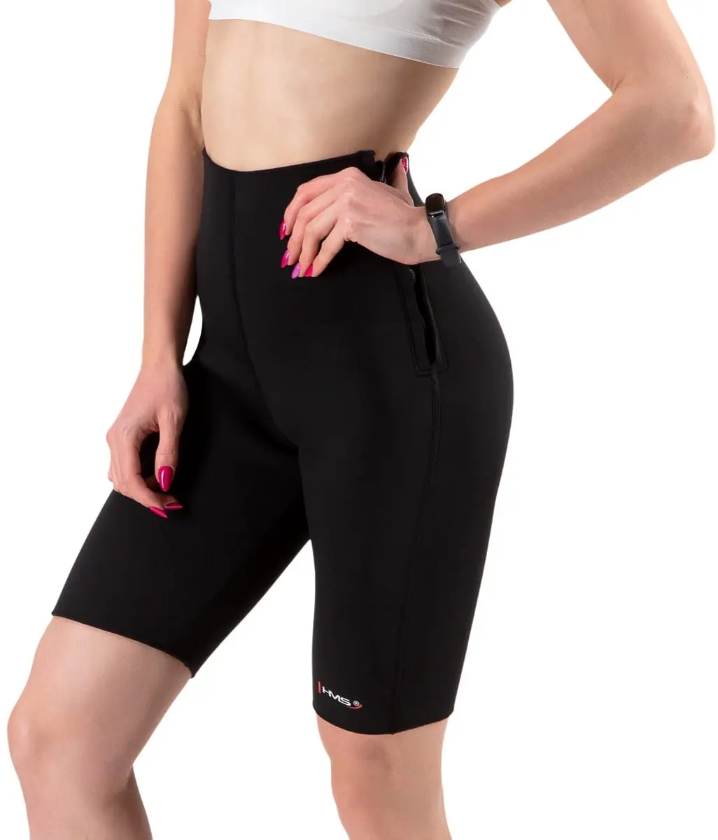 HMS SND1400 Neopreen Afslankende Short - XL - Zwart - afbeelding 2 van 6