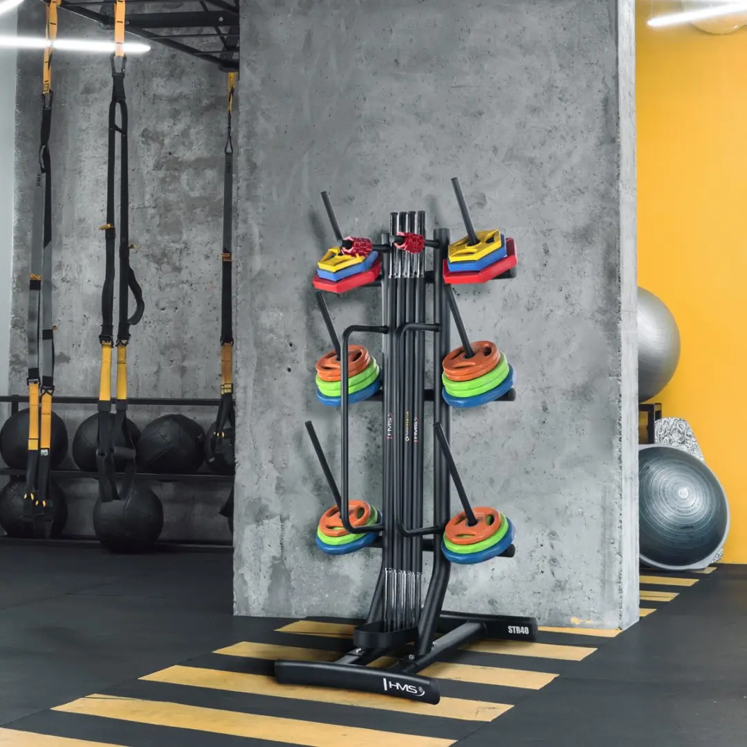 HMS STR40 Trainingsstang - 280kg - Staal