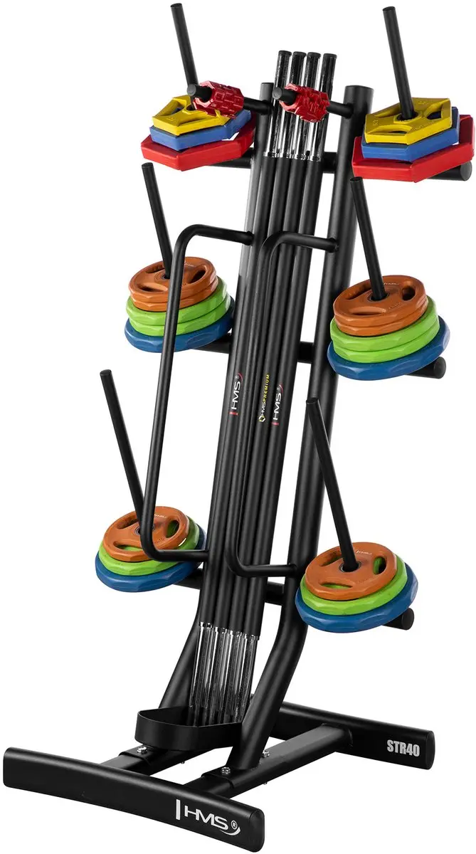 HMS STR40 Trainingsstang - 280kg - Staal