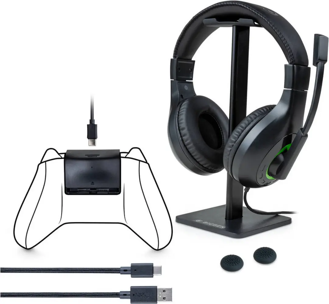 Bigben Xbox Series X|S 6-in-1 Accessoirepakket - Headset & Thumbgrips