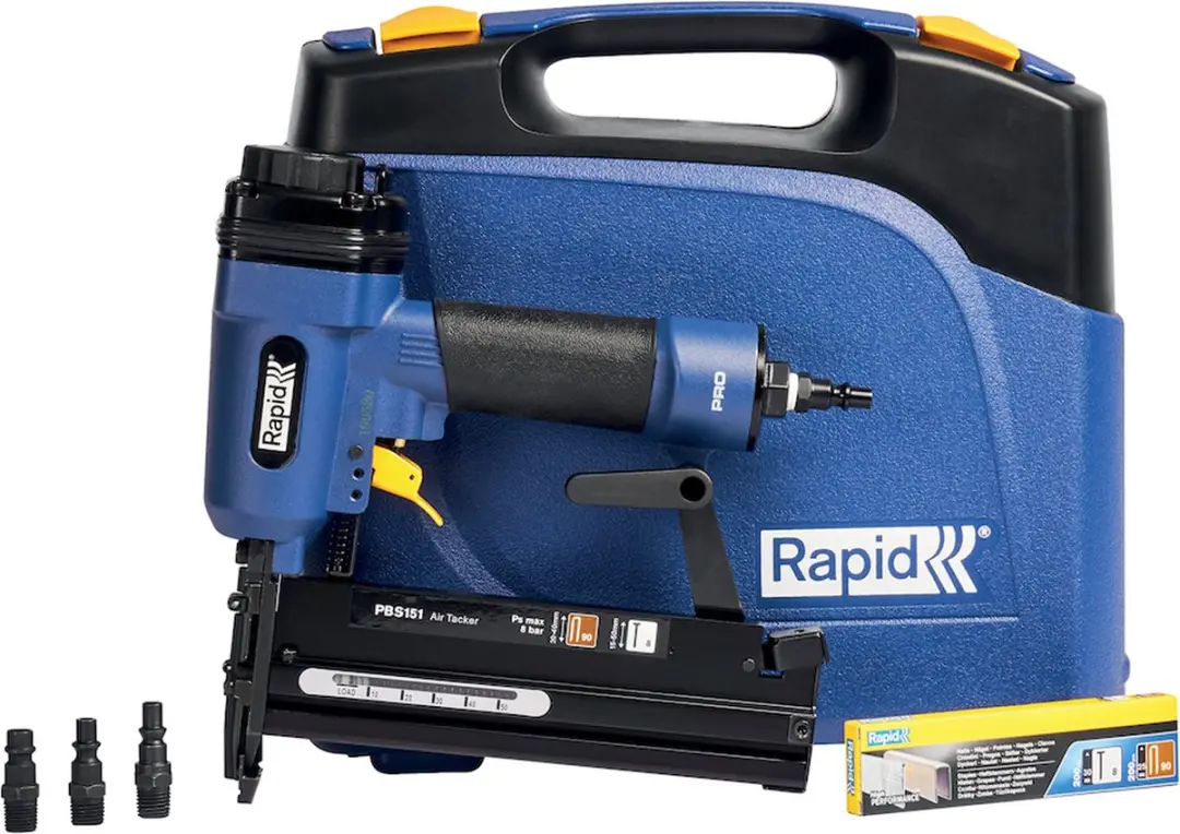 Rapid PRO PBS151 Pneumatische Tacker - Starterset met Opbergkoffer