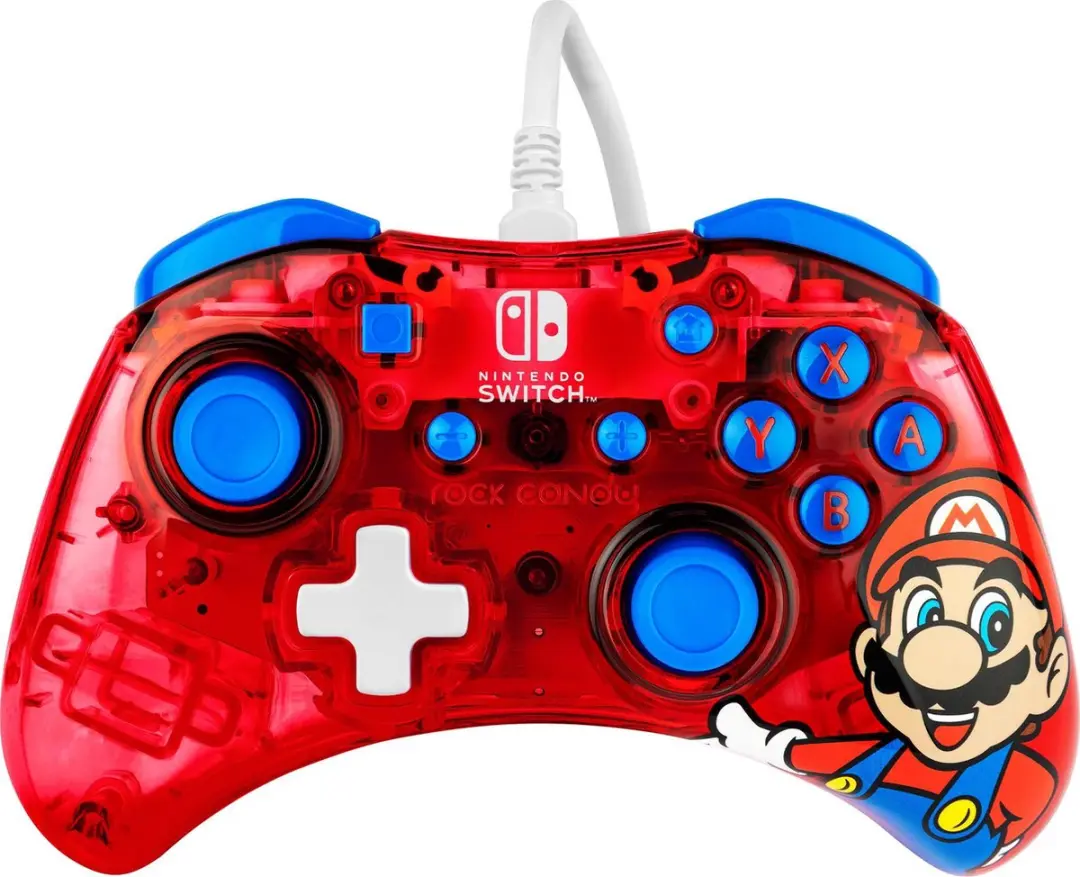 PDP Rock Candy Nintendo Switch Controller Mario