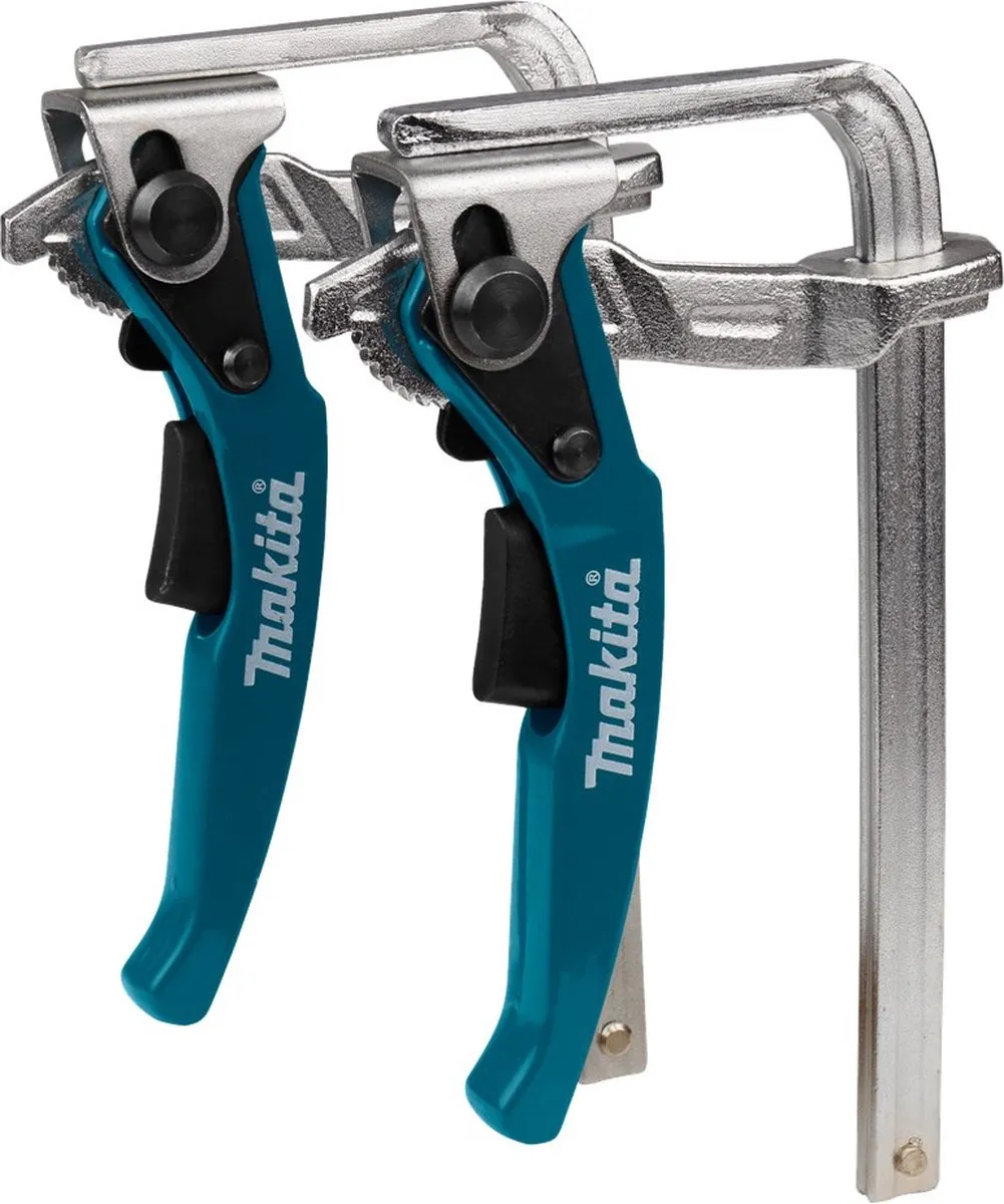Makita 199826-6 Geleiderail Snelspan Klemset