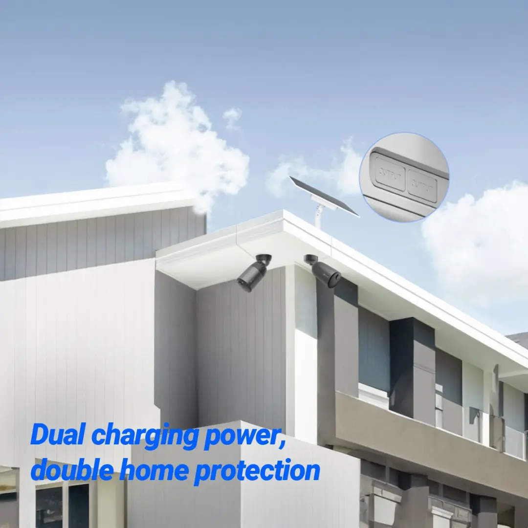 EZVIZ PBC 12W Zonnepaneel - 37Wh - Wit