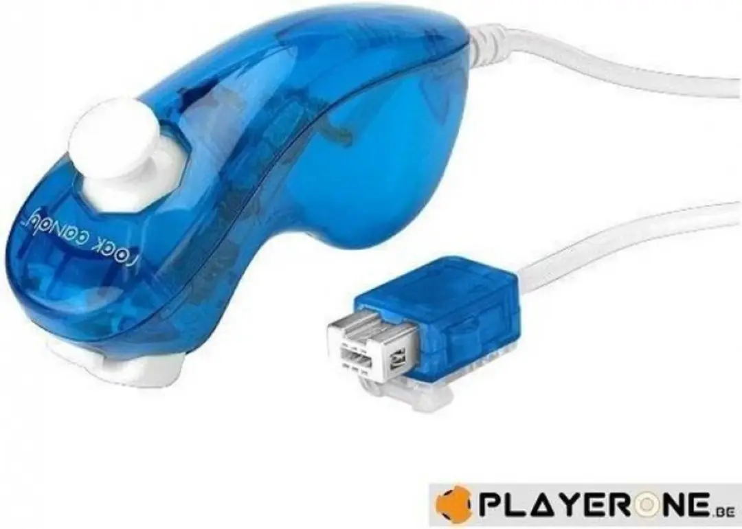 PDP Rock Candy Nunchuk Blauw Wii/Wii U