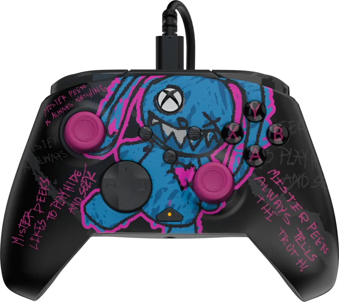 PDP Gaming Rematch Controller Call of Duty Mister Peeks Glow in the Dark Xbox Se