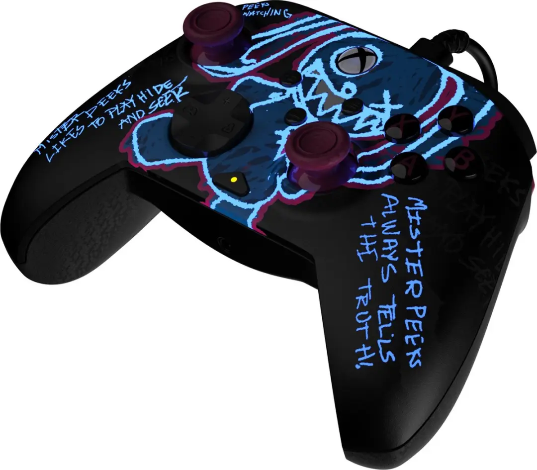 PDP Gaming Rematch Controller Call of Duty Mister Peeks Glow in the Dark Xbox Series X & PC - 049-023-CDMP