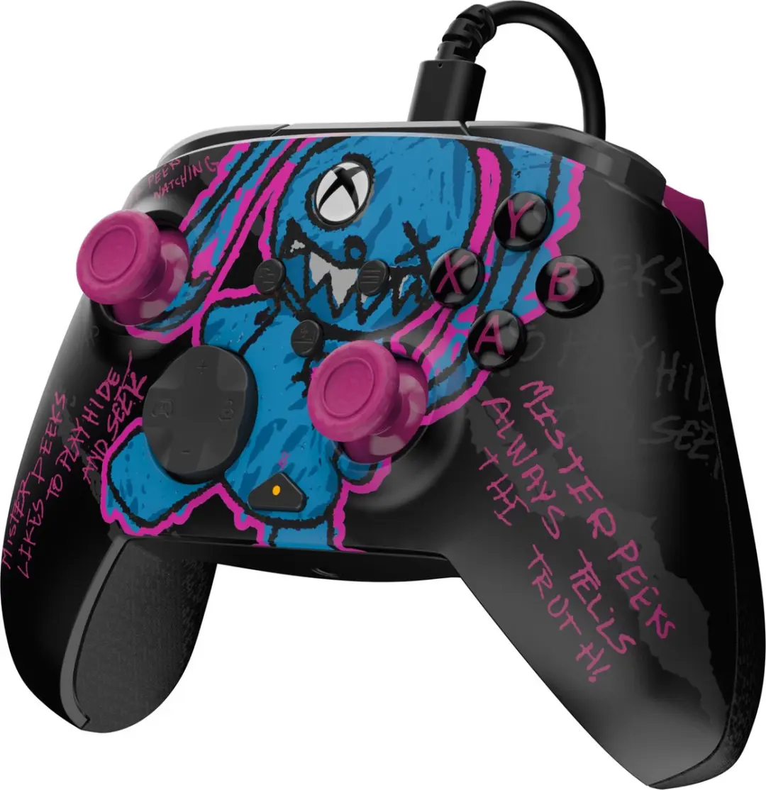 PDP Gaming Rematch Controller Call of Duty Mister Peeks Glow in the Dark Xbox Series X & PC - 049-023-CDMP