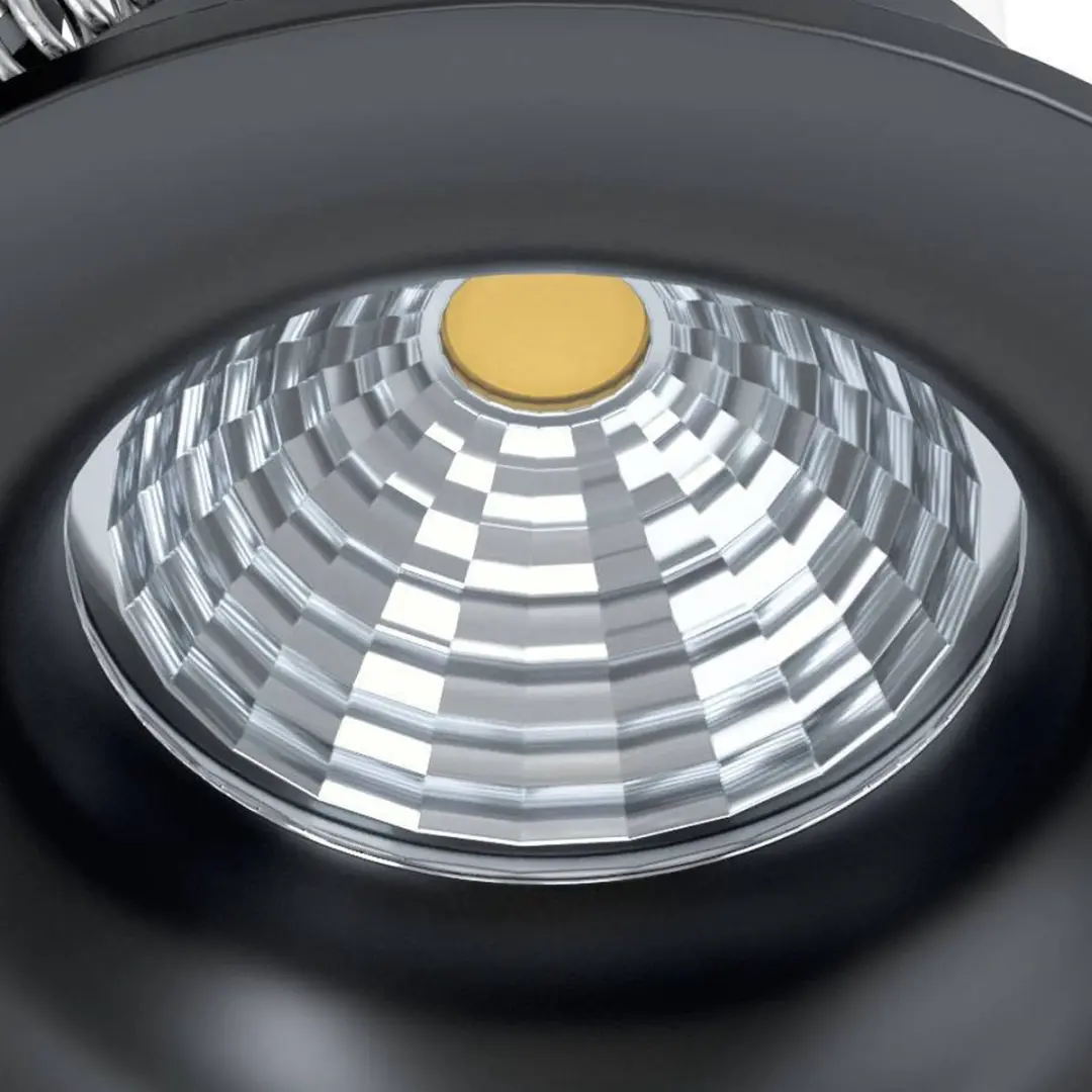 Eglo Saliceto Inbouwarmatuur LED Ø8,8cm - Zwart - Dimbaar