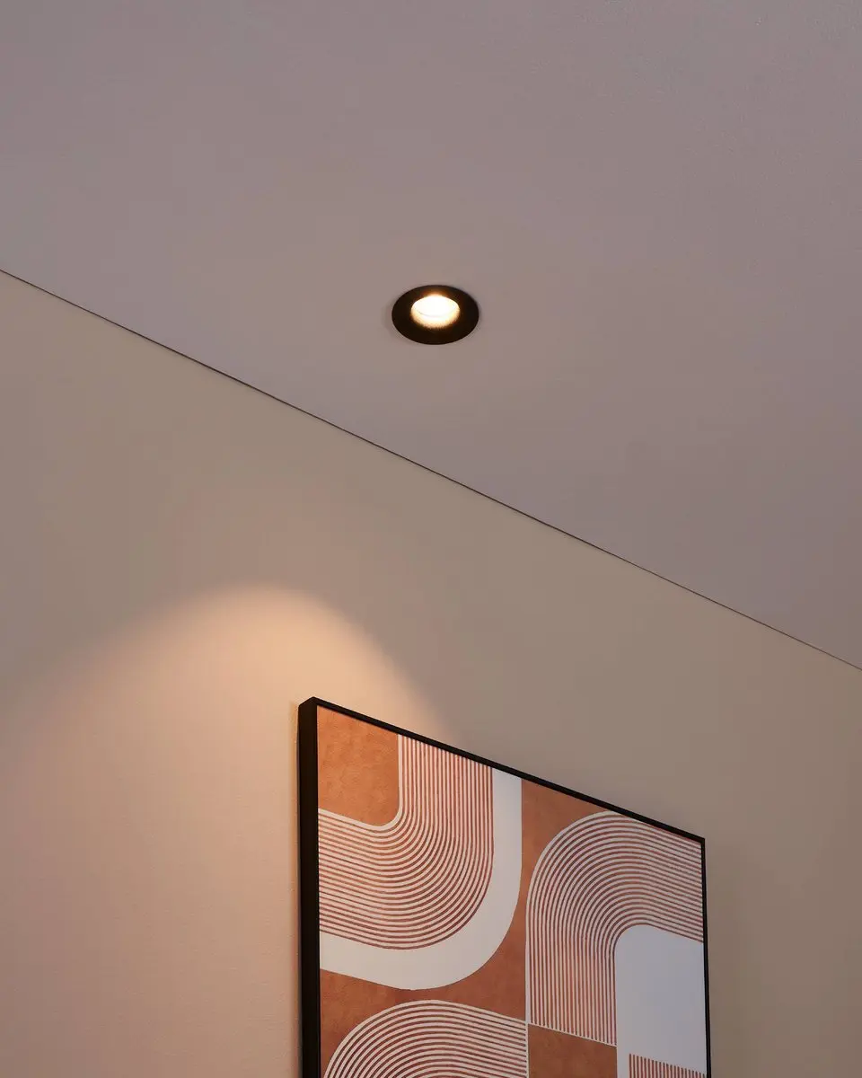 Eglo Saliceto Inbouwarmatuur LED Ø8,8cm - Zwart - Dimbaar