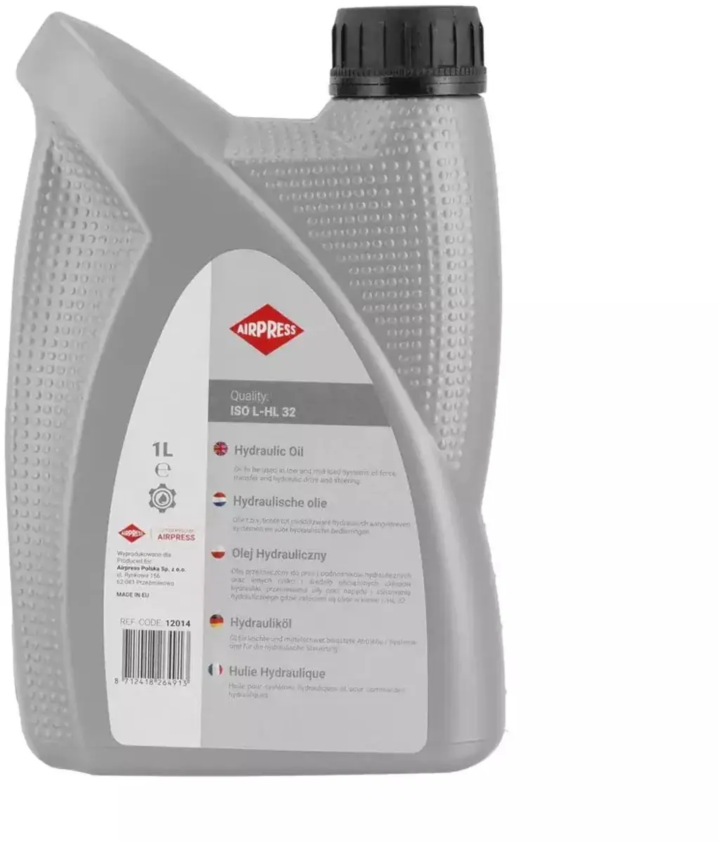 Airpress Hydraulische Olie 1L - Corrosiebestendig